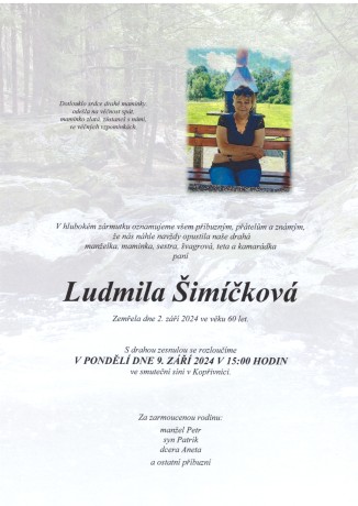 Parte Šimíčková Ludmilal