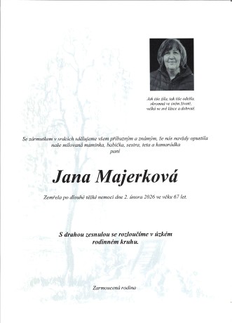Majerková Jana sken