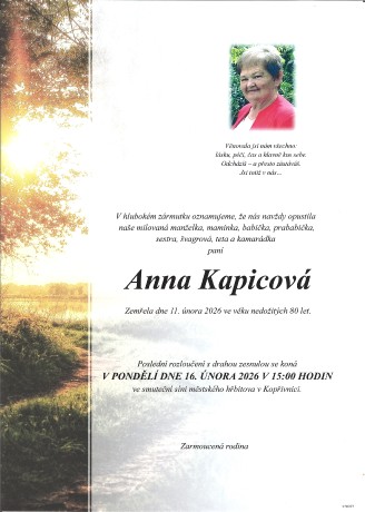 Kapicová Anna sken