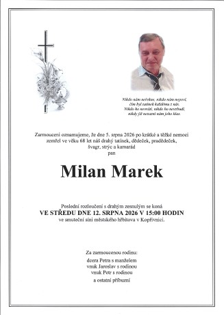 Marek Milan sken