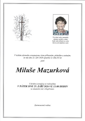 Mazurková Miluše