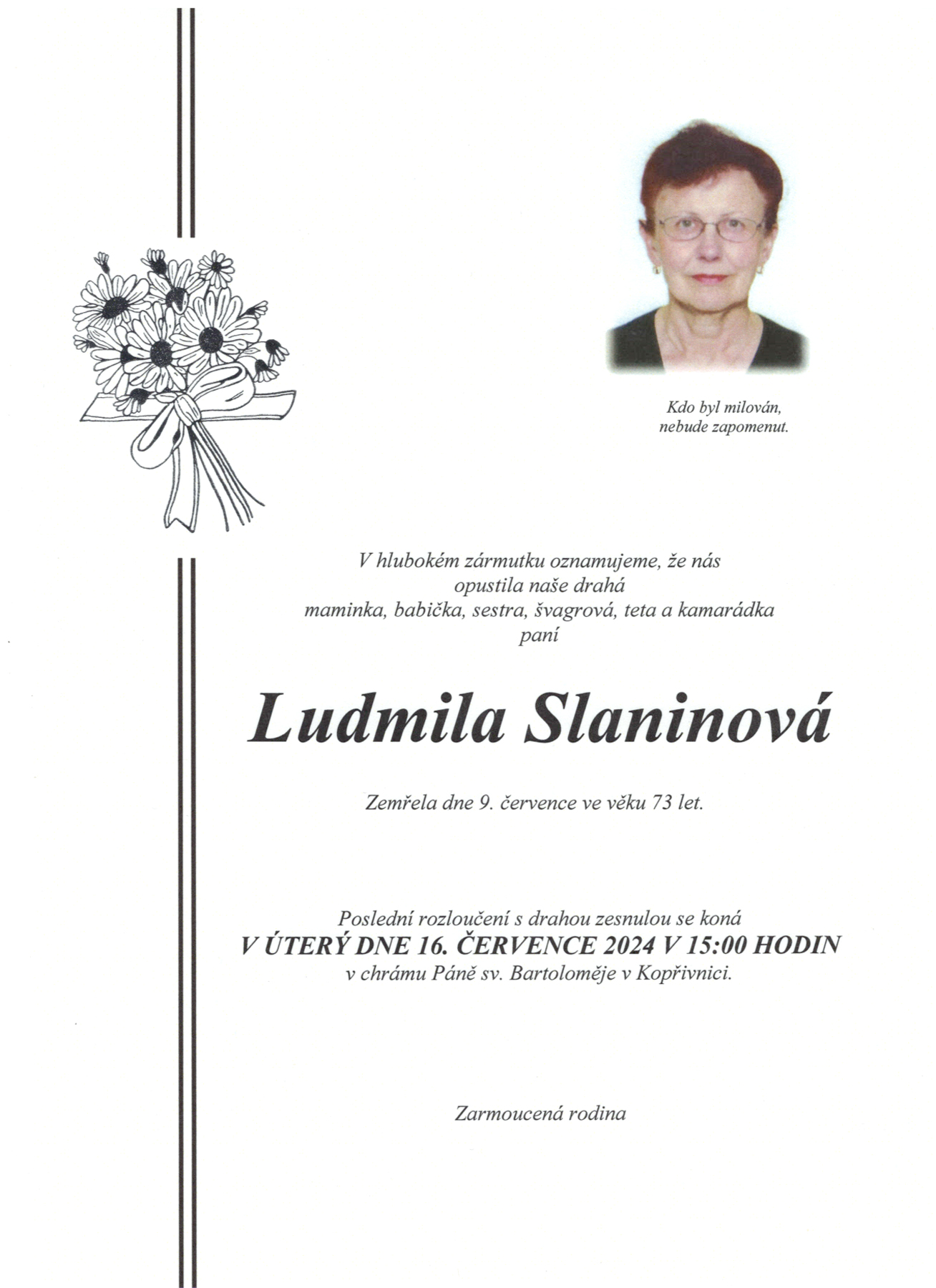 Parte Slaninová Ludmila