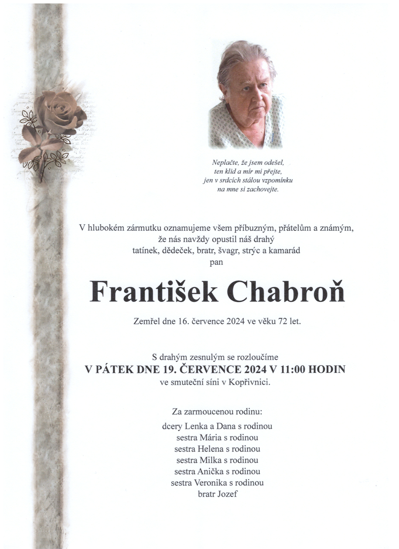 Chabroň František