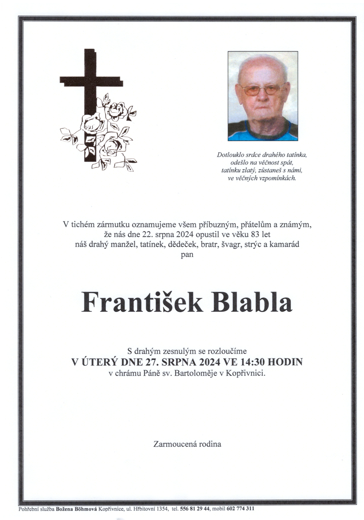 Blabla František