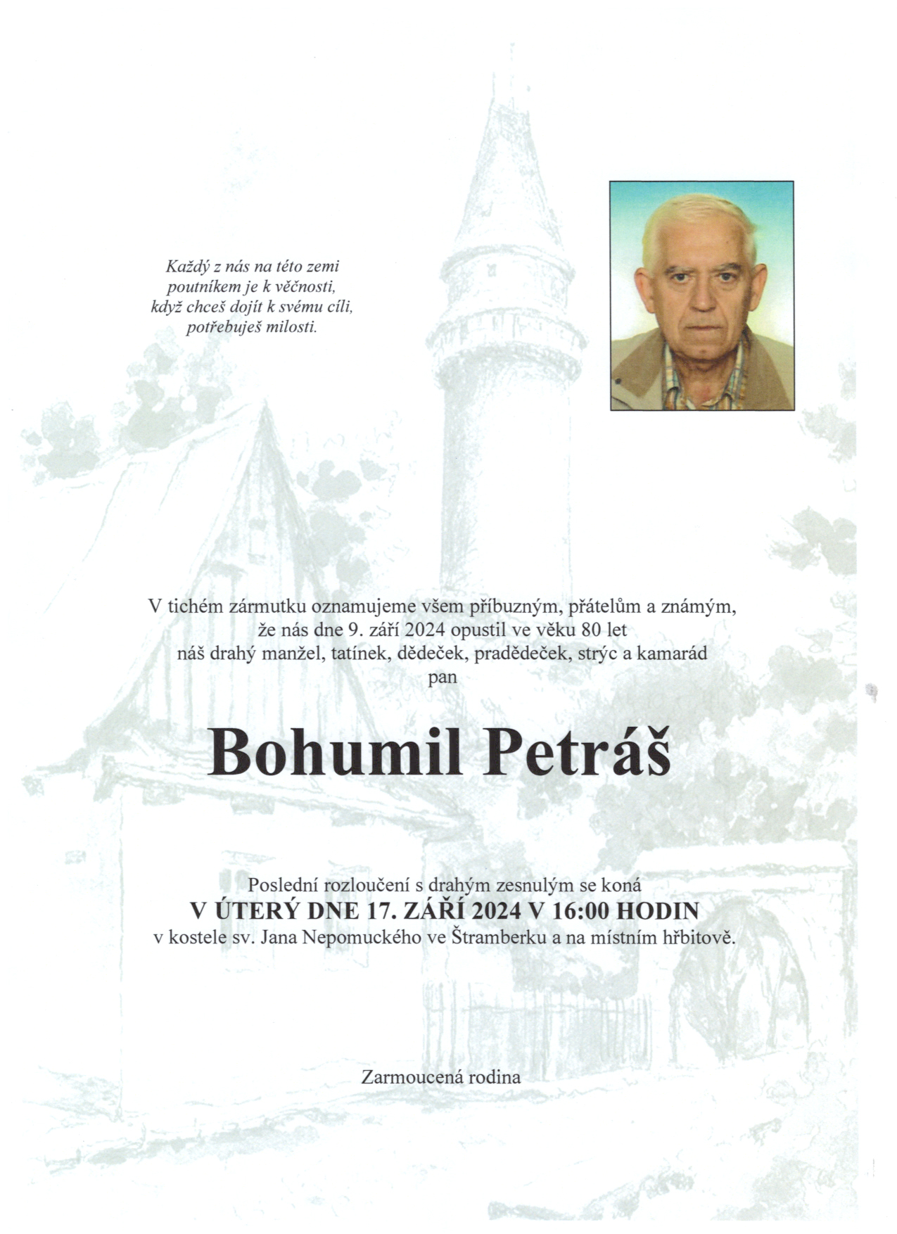 Petráš Bohumil sken