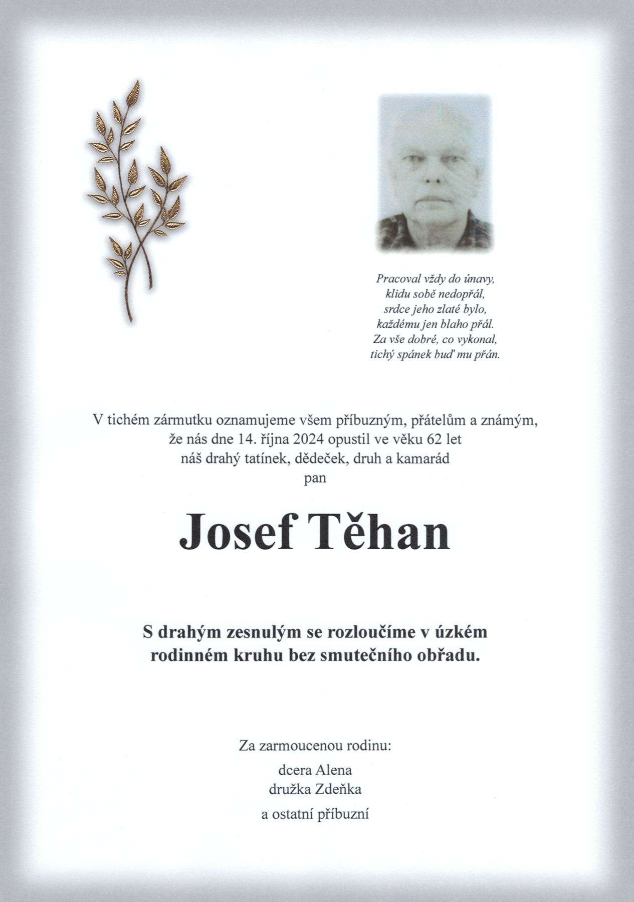 Těhan Josef sken