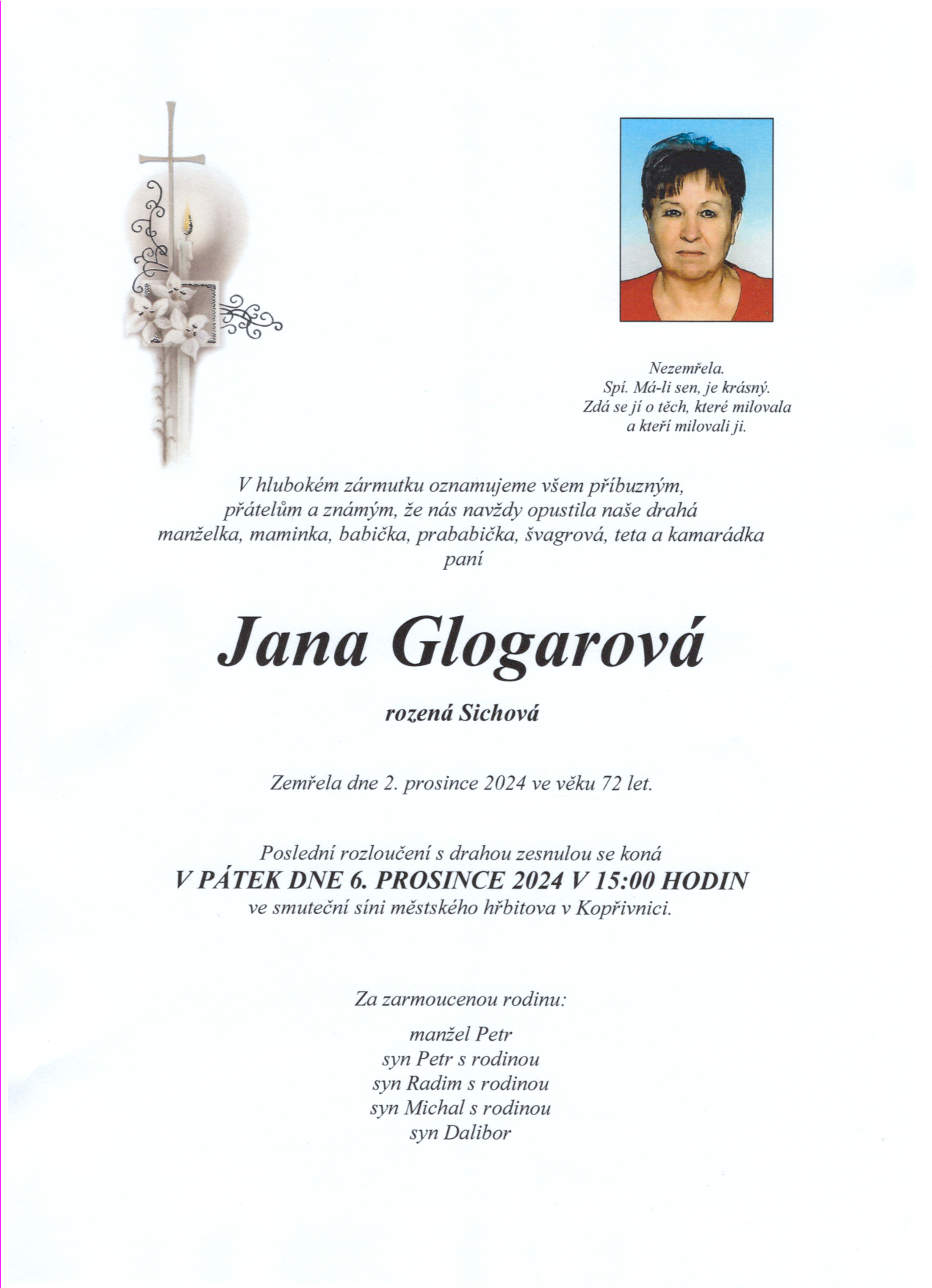 Glogarová Jana