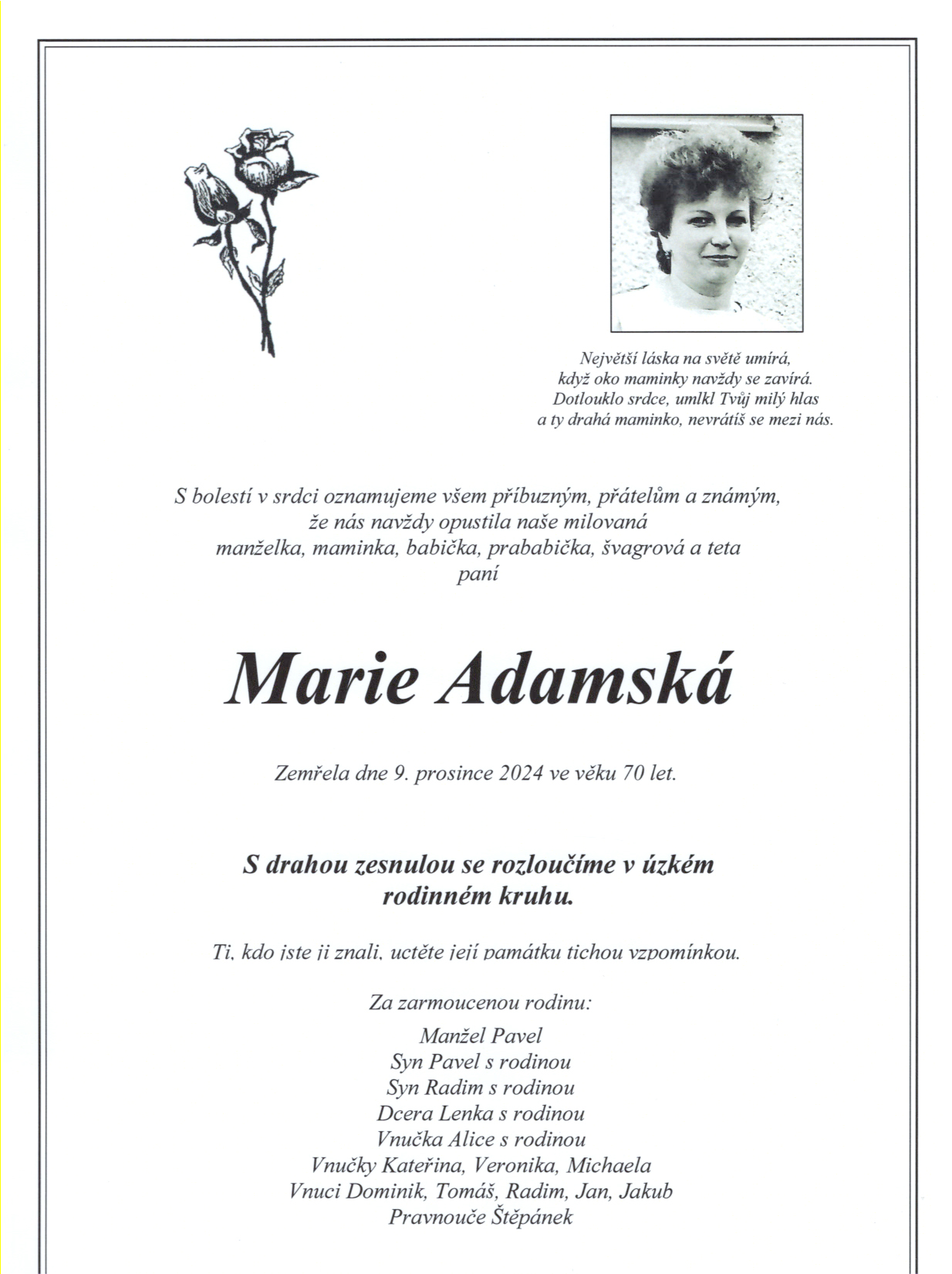 Parte Adamská Marie