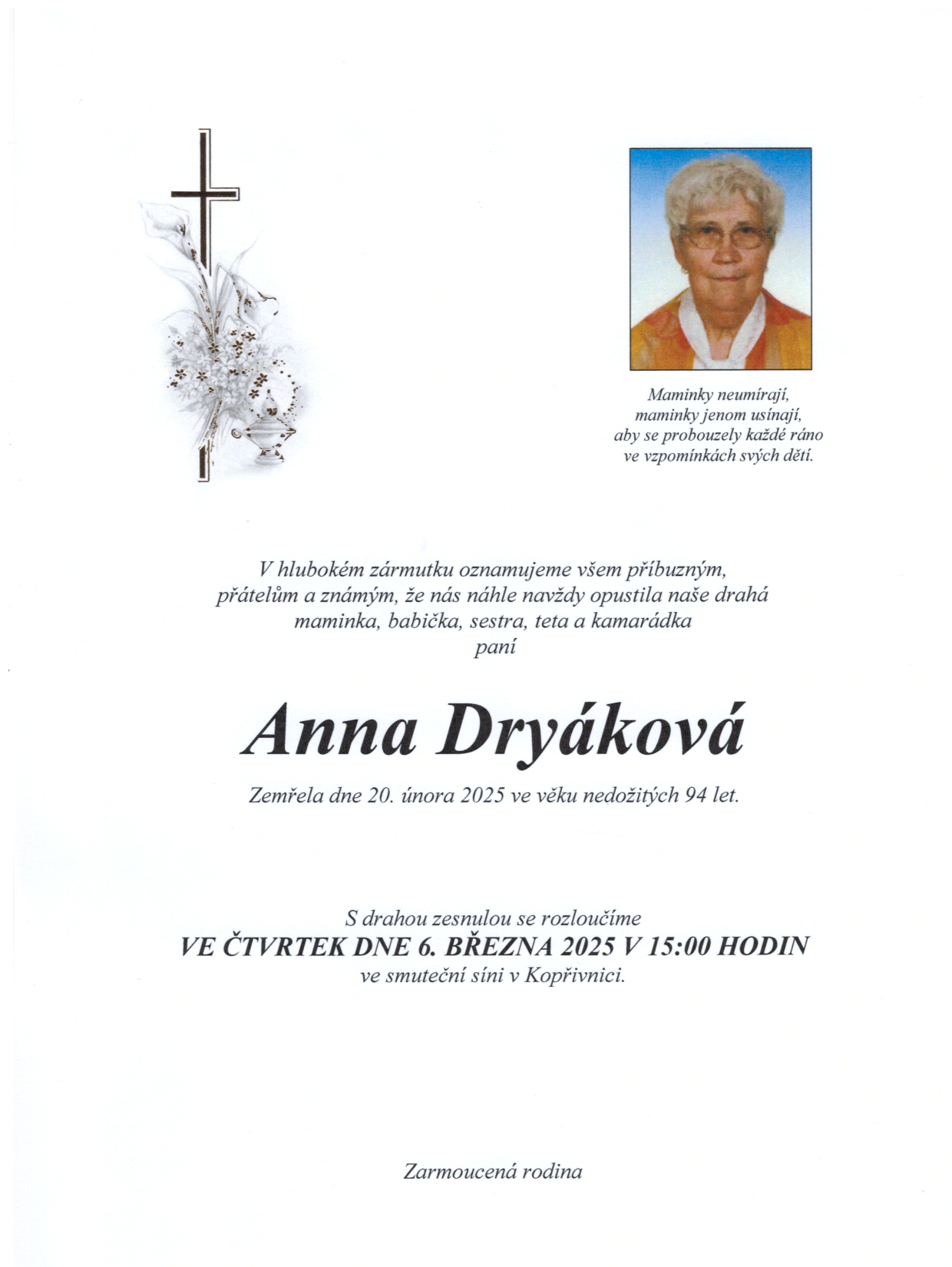 Parte Dryáková Anna